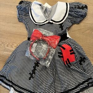 Wind-up Doll Halloween Costume- Girls size 8-10
